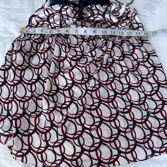 GUESS Silk Halter Strapless Top Red
White Blue large - Picture 6 of 11